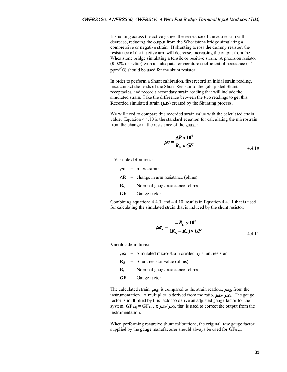 Campbell Scientific 4WFBS120, 4WFBS350, 4WFBS1K 4 Wire Full Bridge Terminal Input Modules User Manual | Page 39 / 46