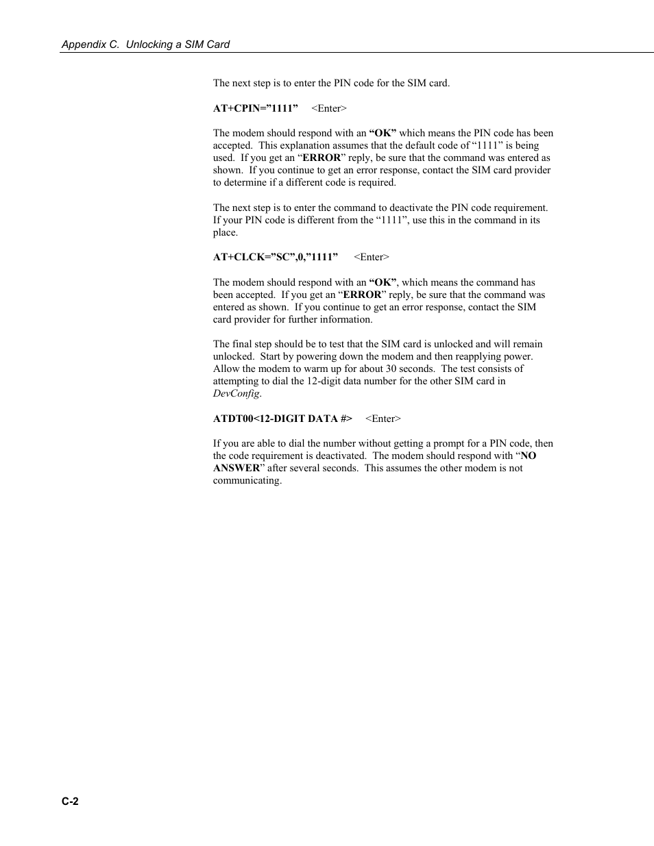 Campbell Scientific 9522B Iridium Satellite Modem and COM9522B Interface Modem User Manual | Page 38 / 46