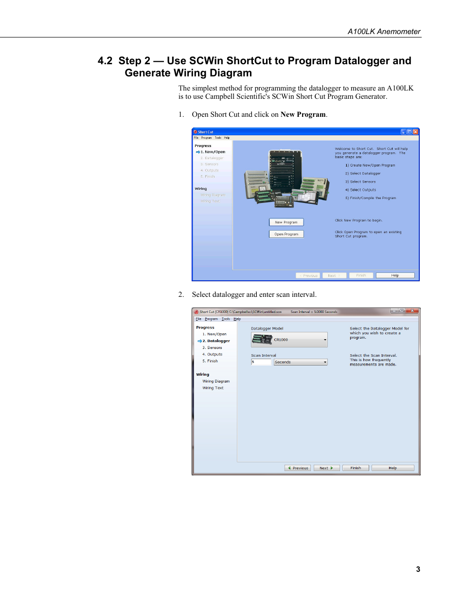 Campbell Scientific A100LK Anemometer User Manual | Page 9 / 18
