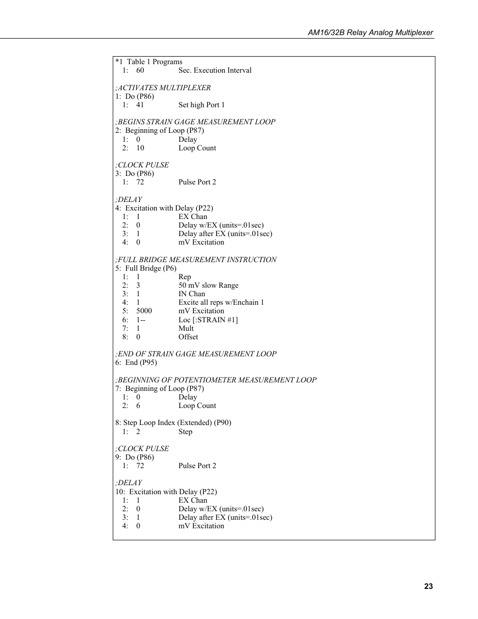 Campbell Scientific AM16/32B Relay Multiplexer User Manual | Page 33 / 52