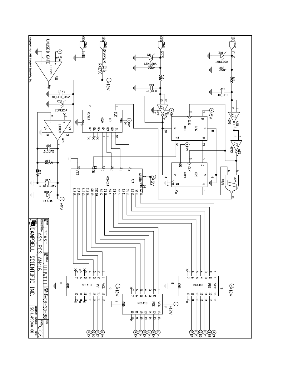 Campbell Scientific AM416 Multiplexer User Manual | Page 26 / 32