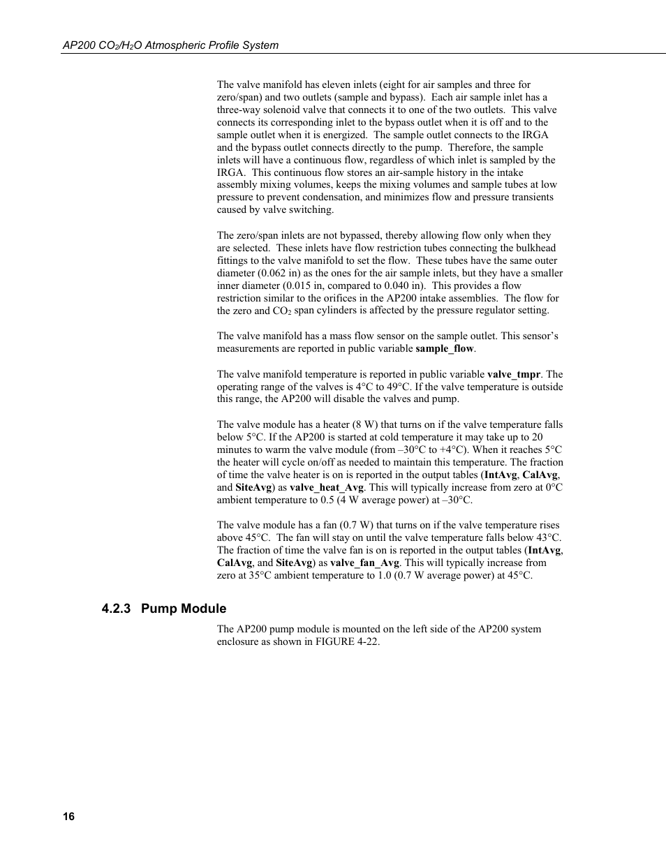 3 pump module, Pump module | Campbell Scientific AP200 CO2/H2O Atmospheric Profile System User Manual | Page 28 / 120