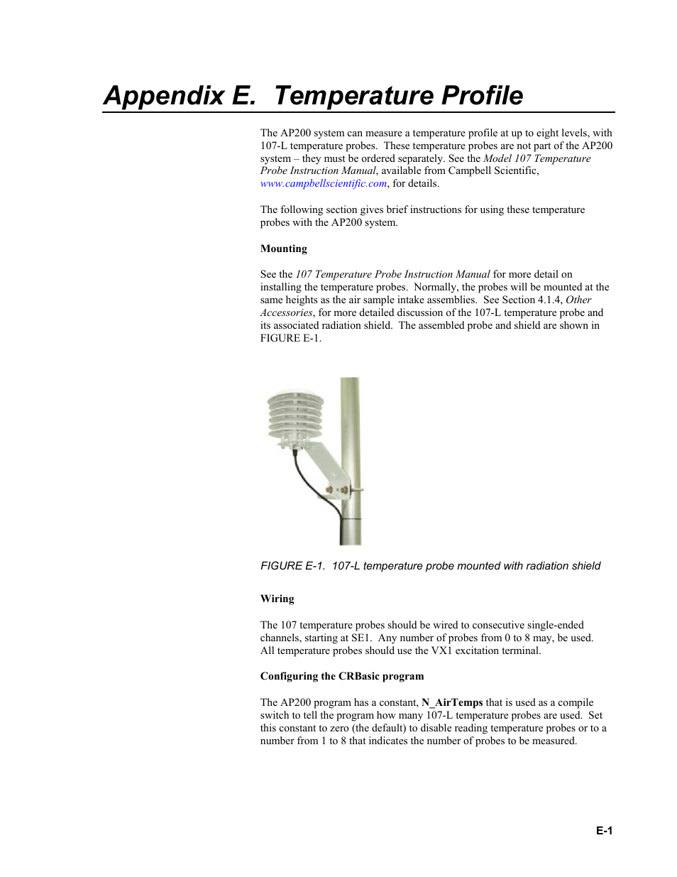 Appendix e. temperature profile | Campbell Scientific AP200 CO2/H2O Atmospheric Profile System User Manual | Page 93 / 120