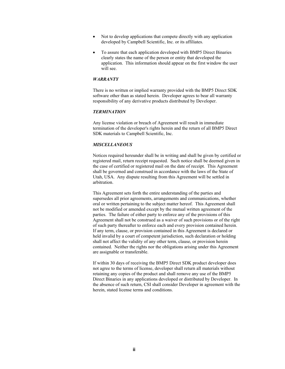 Campbell Scientific BMP5 Direct SDK User Manual | Page 4 / 32