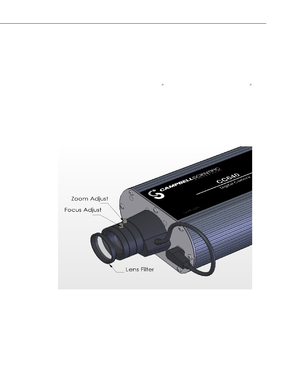 1 temperature variations and focus, 2 lens filter, Maintenance | Campbell Scientific CC640 Digital Camera User Manual | Page 29 / 58