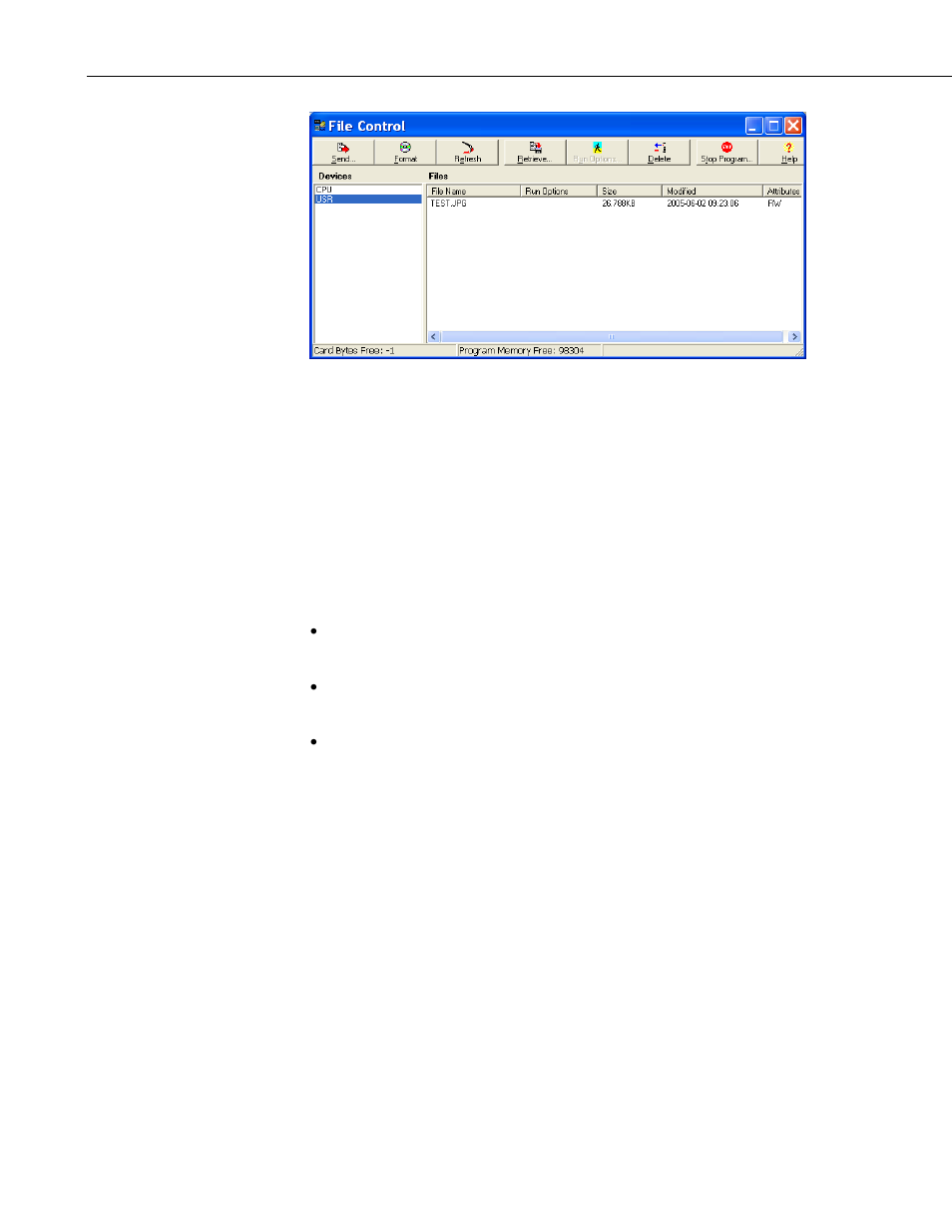 3 task setup / lncmd.exe | Campbell Scientific CC640 Digital Camera User Manual | Page 40 / 58