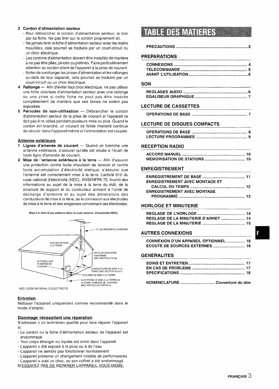 Aiwa NSX-A111 User Manual | Page 39 / 56
