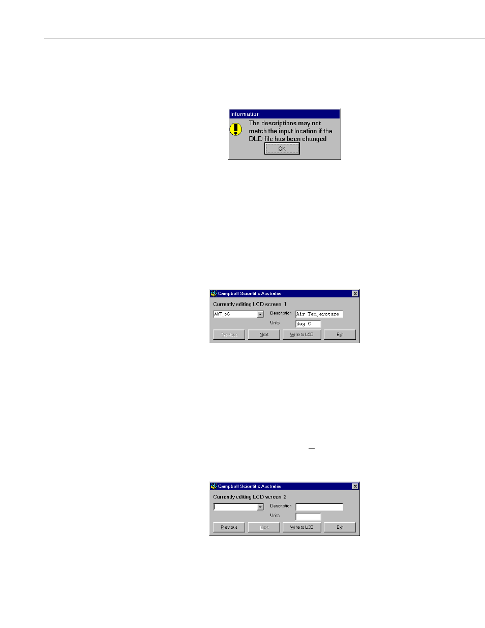 Campbell Scientific CD294 DataView Dual Line Data Display User Manual | Page 8 / 18