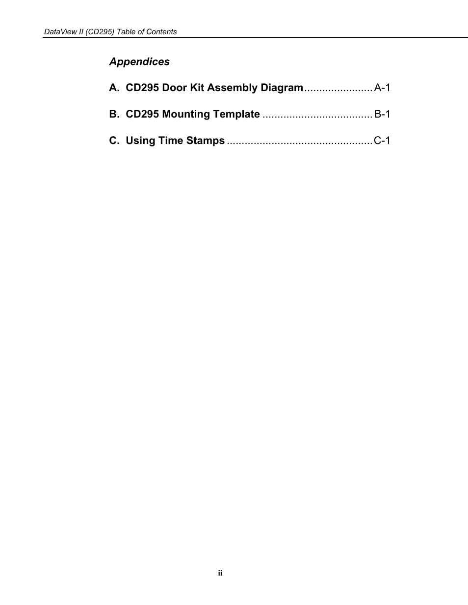 Campbell Scientific CD295 DataView II Dual Line Display User Manual | Page 4 / 36