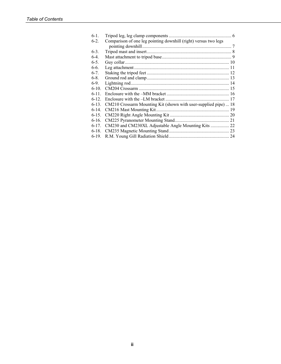 Campbell Scientific CM106B Tripod User Manual | Page 8 / 36