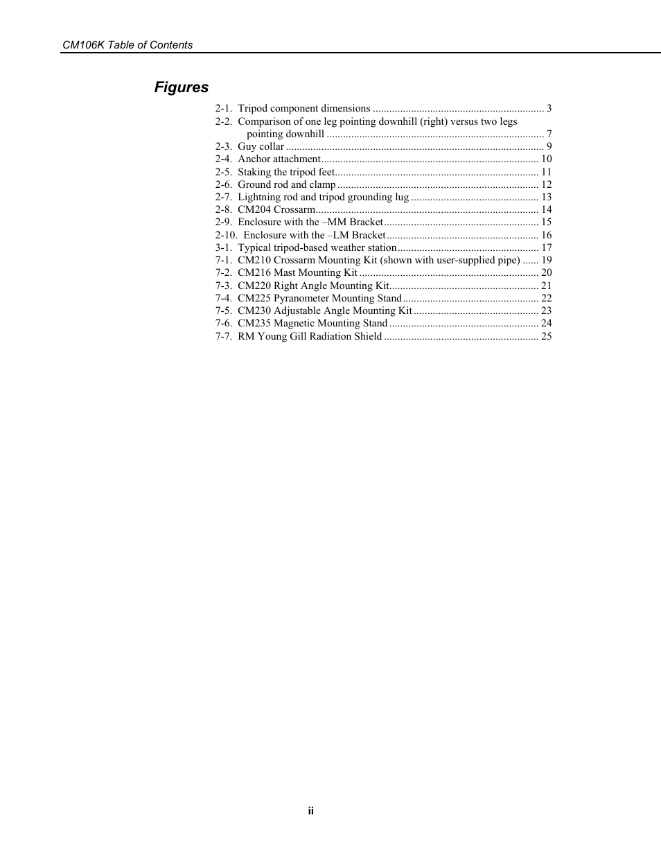 Figures | Campbell Scientific CM106K Tripod User Manual | Page 6 / 34