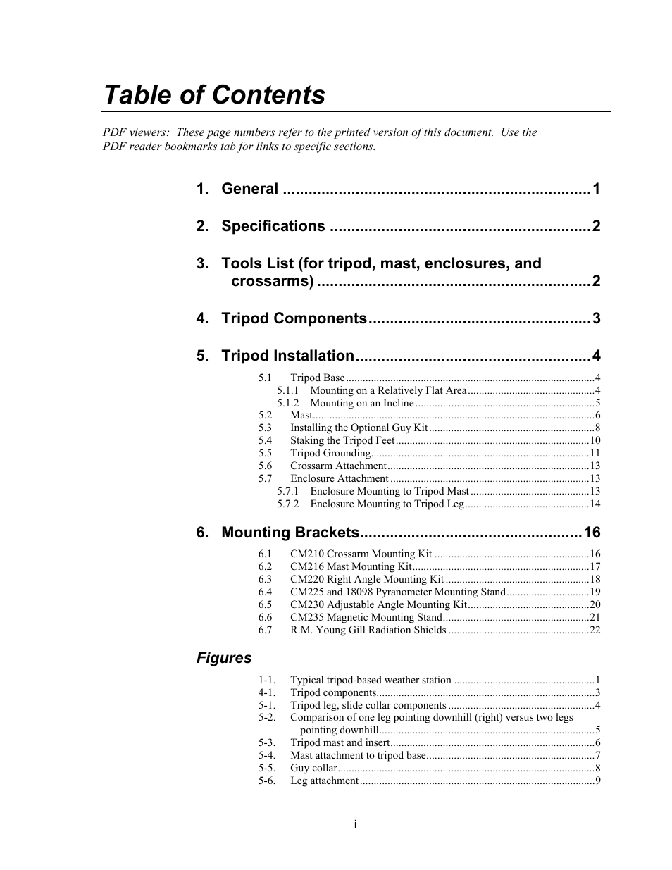 Campbell Scientific CM106 Tripod User Manual | Page 5 / 30