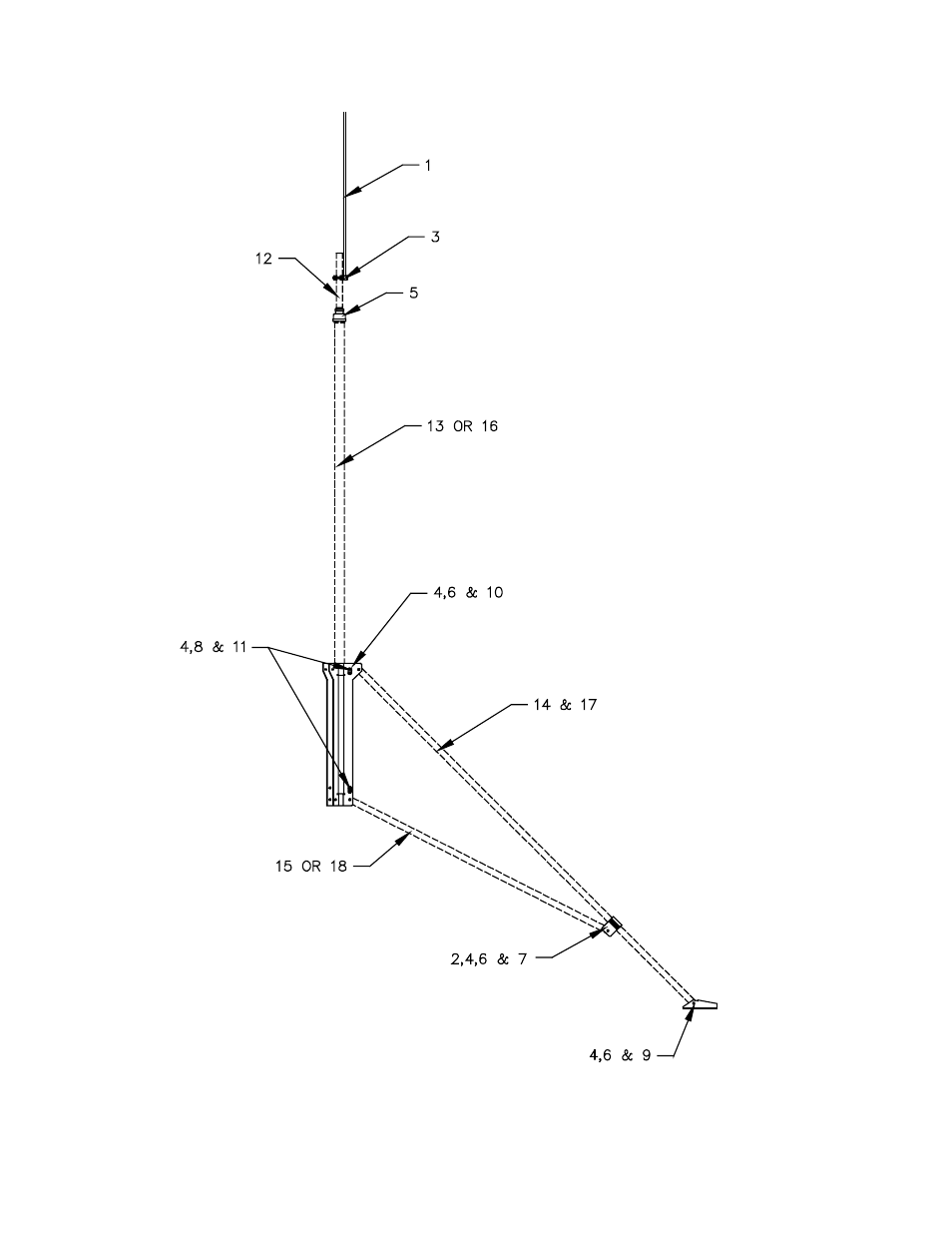 Campbell Scientific CM10K CM6 / CM10 Tripod Kit User Manual | Page 4 / 12