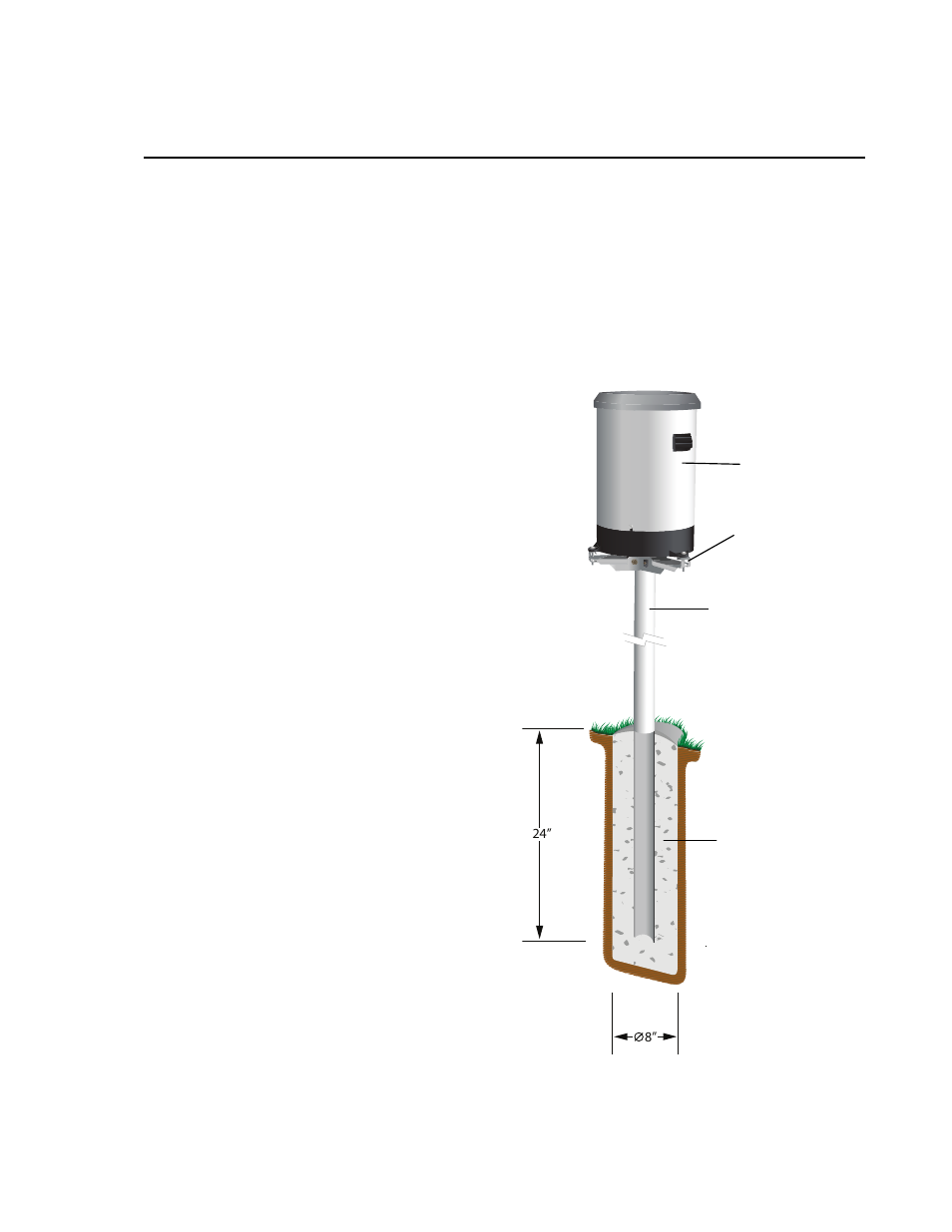Cm300 series mounting poles, General | Campbell Scientific CM300-series Mounting Poles User Manual | Page 5 / 12