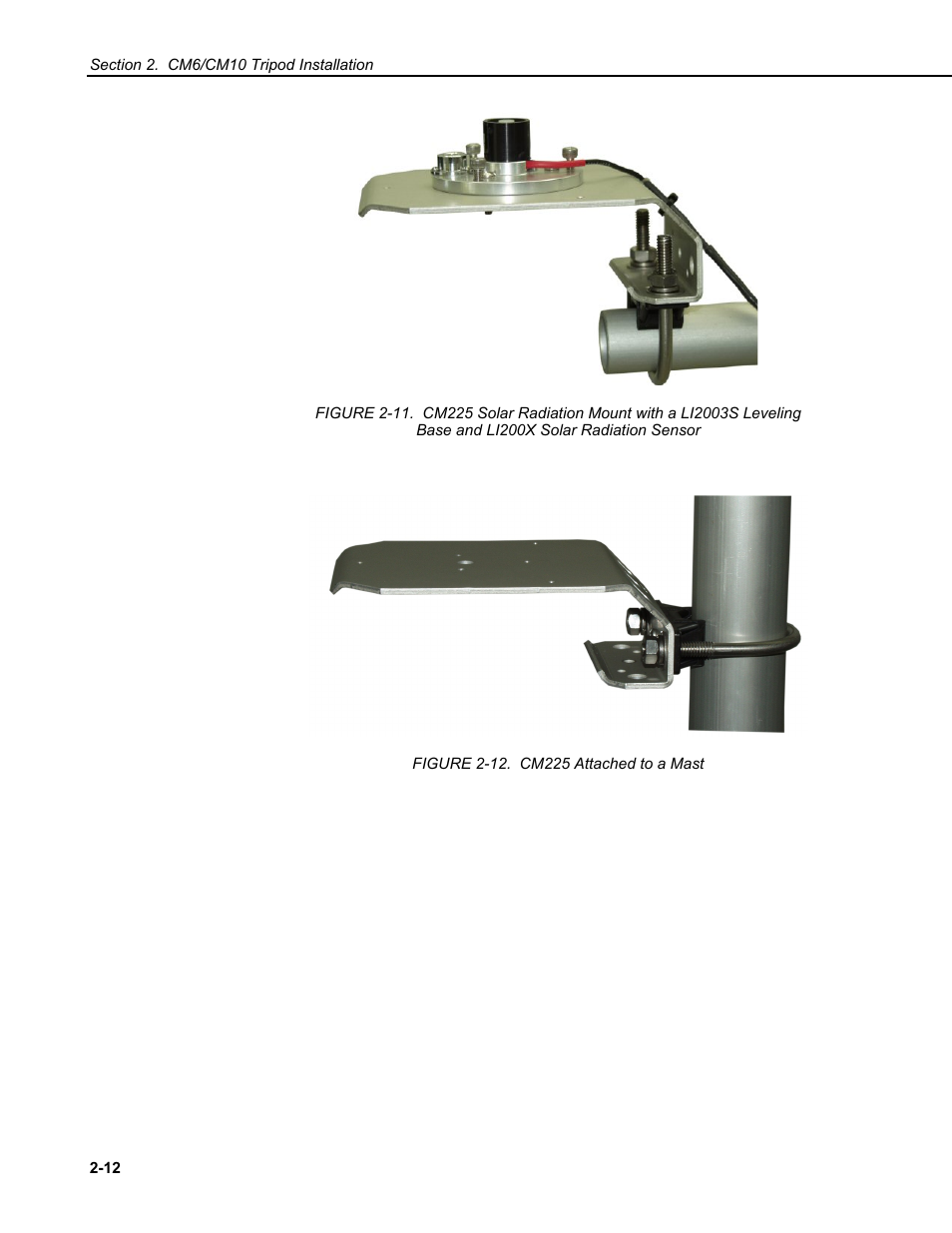 Campbell Scientific CM6/CM10 Tripod Weather Station Installation User Manual | Page 24 / 68