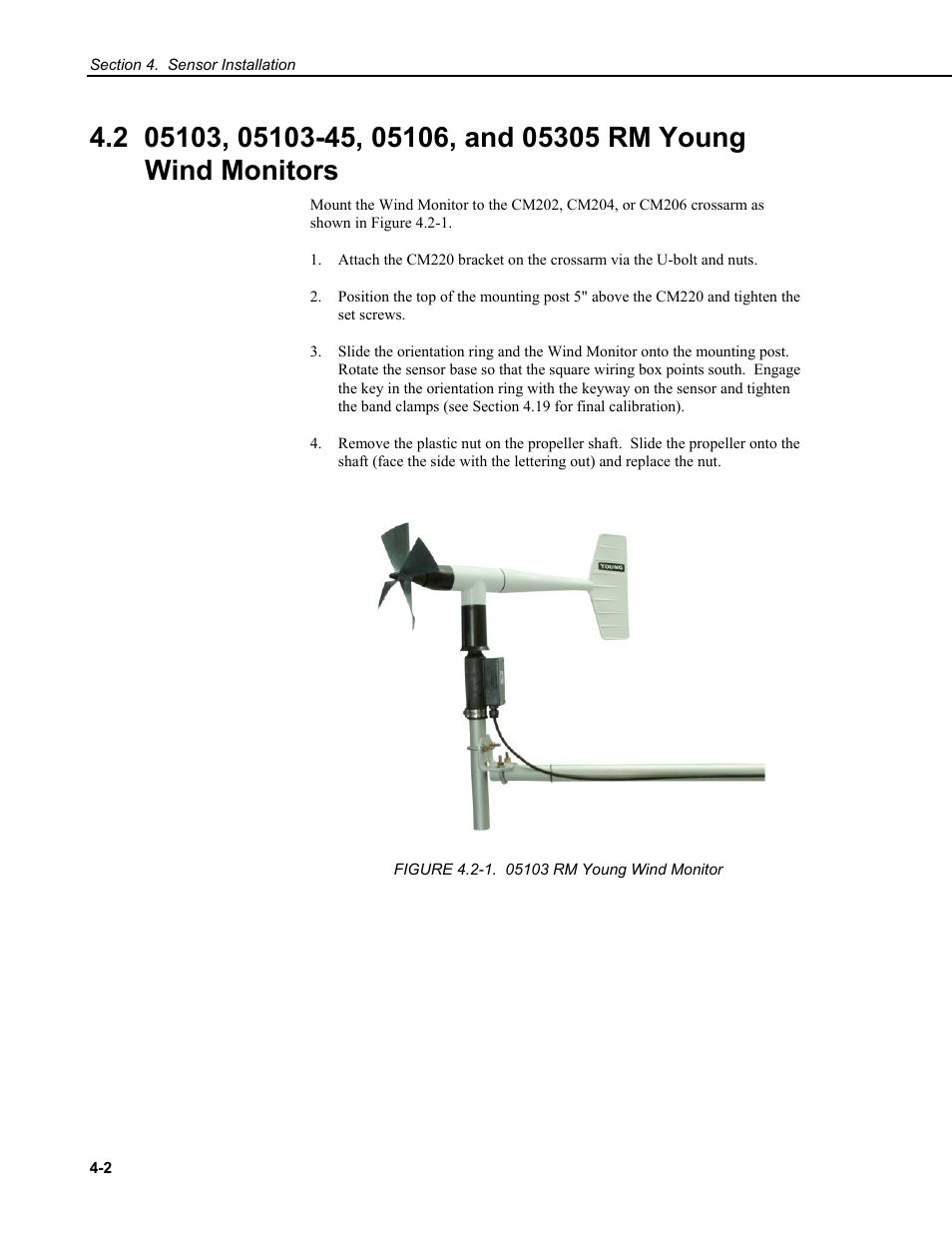 Campbell Scientific CM6/CM10 Tripod Weather Station Installation User Manual | Page 42 / 68
