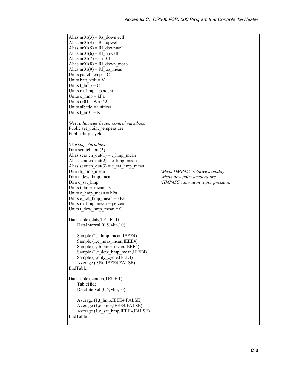 Campbell Scientific CNR1 Net Radiometer User Manual | Page 35 / 40