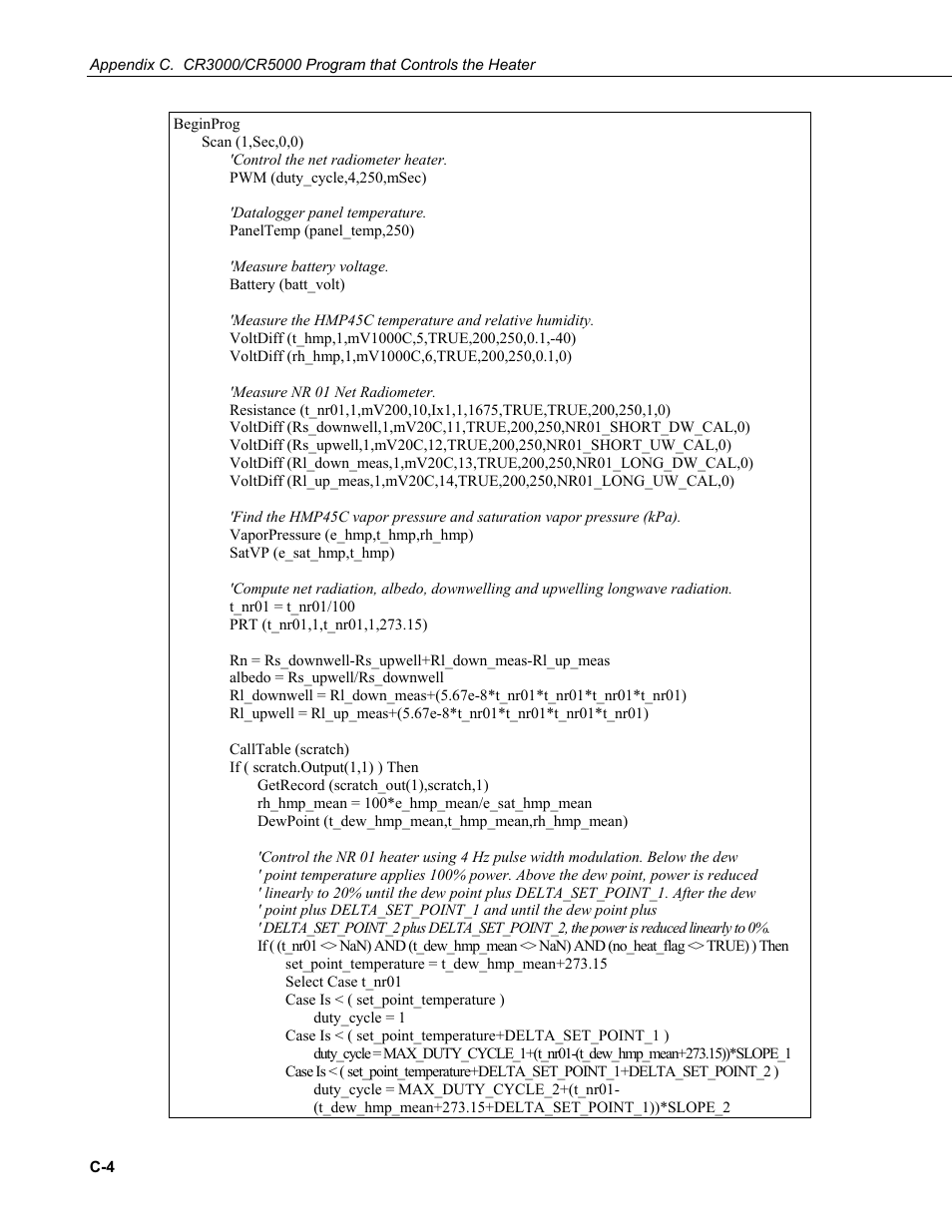 Campbell Scientific CNR1 Net Radiometer User Manual | Page 36 / 40