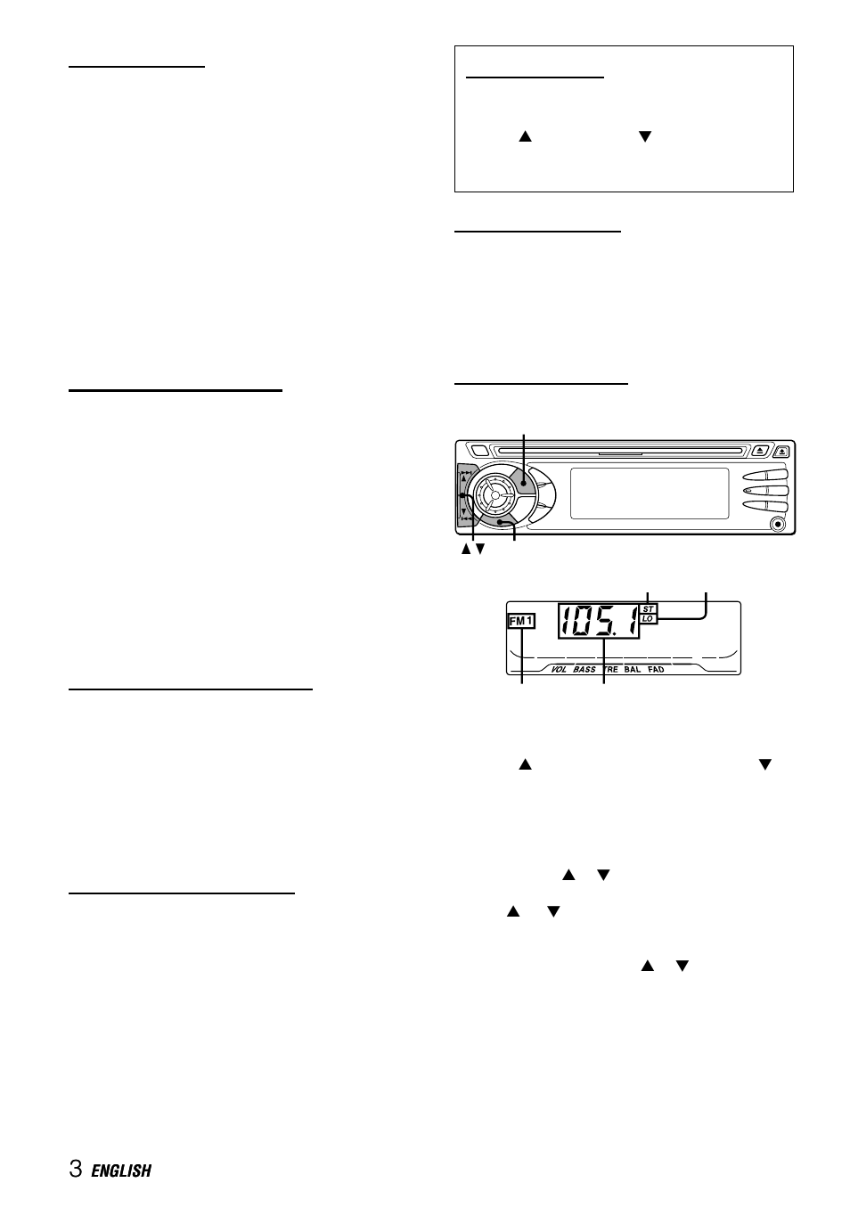 Radio operation | Aiwa CDC-X427 User Manual | Page 4 / 9