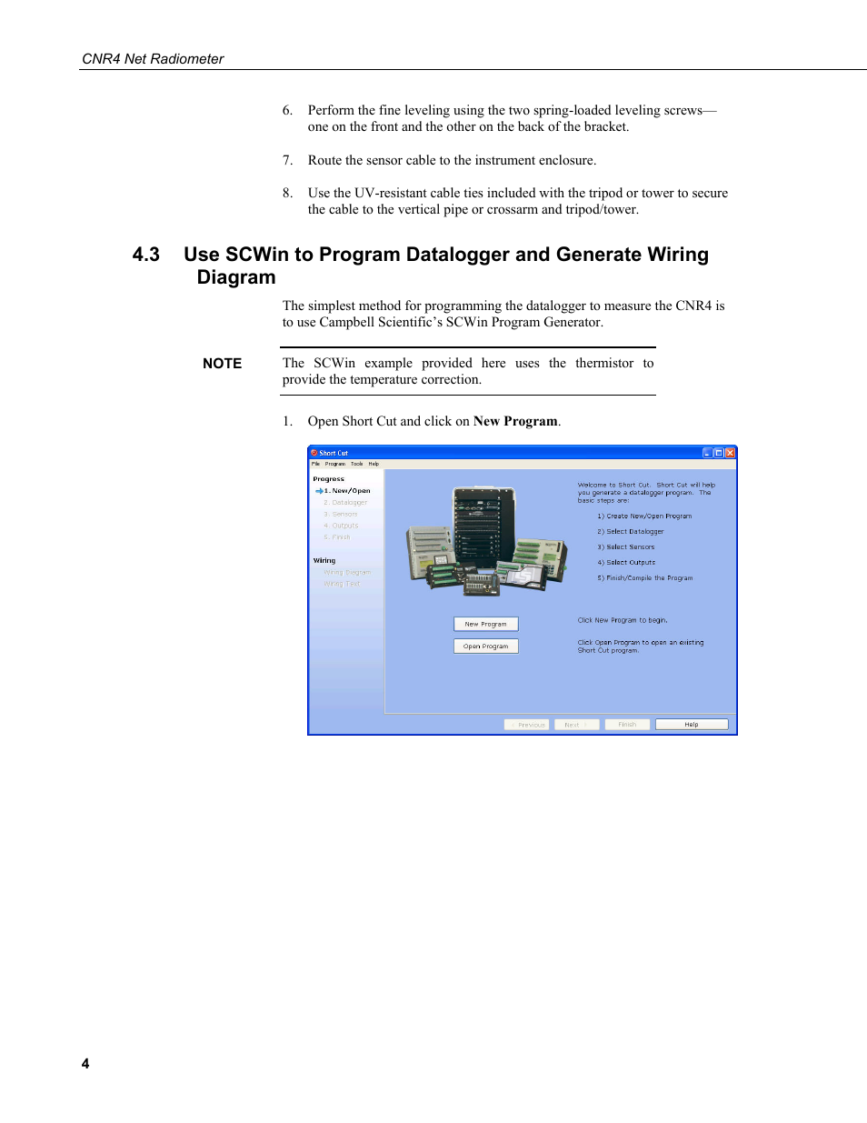 Campbell Scientific CNR4 Net Radiometer User Manual | Page 12 / 64