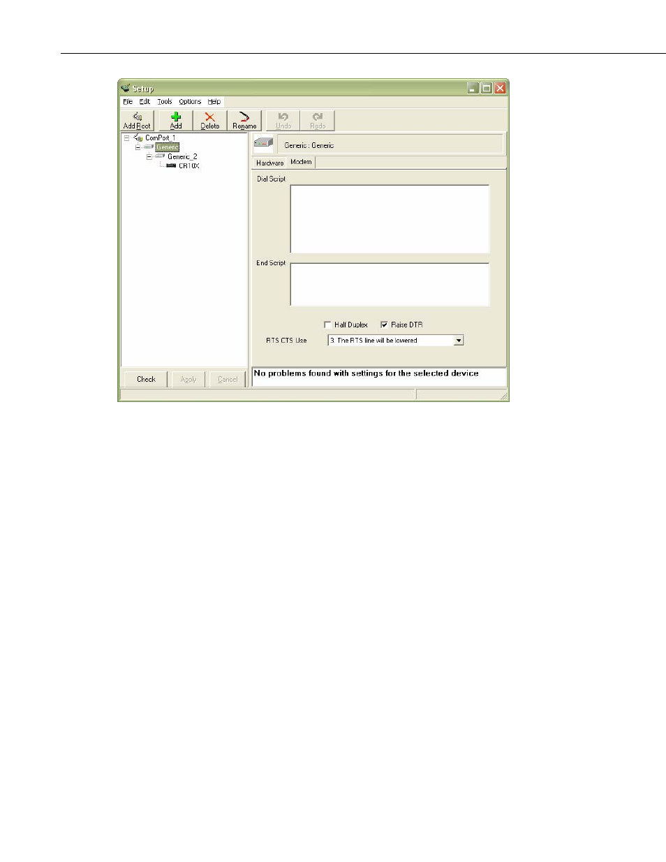 A.2 remote communication to the com210 | Campbell Scientific COM210 Telephone Modem User Manual | Page 14 / 28