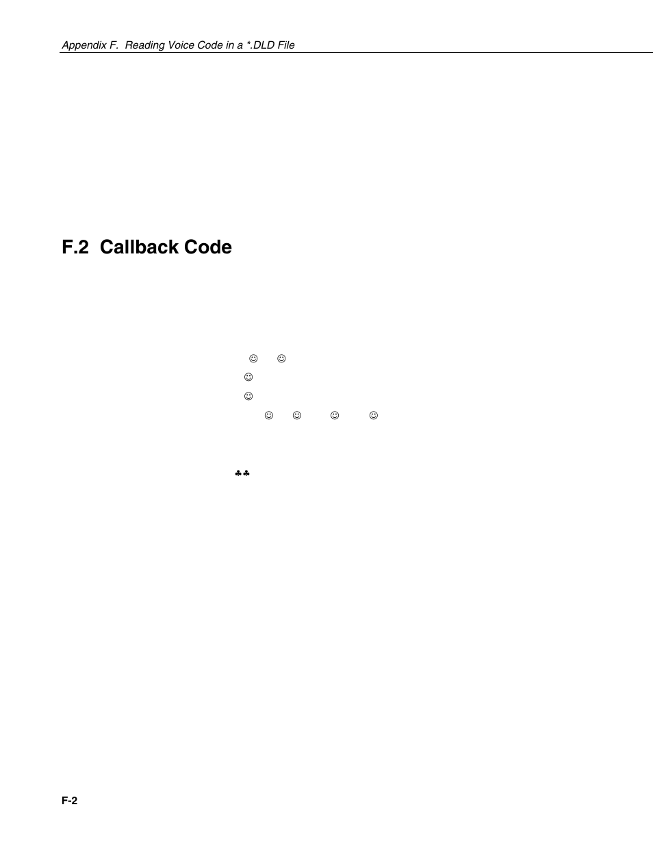 F.2 callback code | Campbell Scientific COM310 Voice Communications Modem User Manual | Page 46 / 56