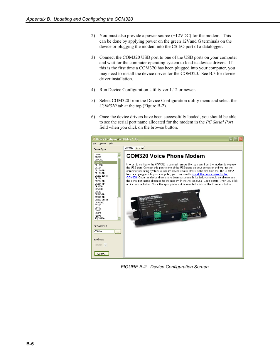 Campbell Scientific COM320 Voice Communications Modem User Manual | Page 40 / 50