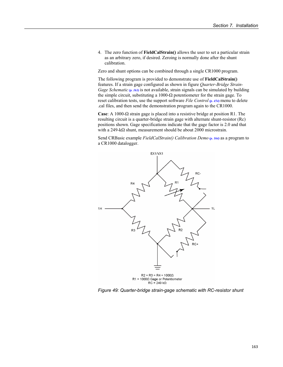 Campbell Scientific CR1000 Measurement and Control System User Manual | Page 163 / 588