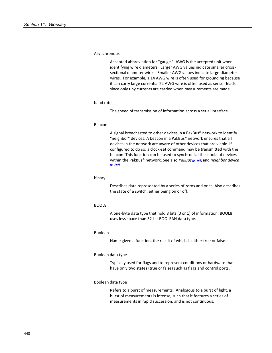 Campbell Scientific CR1000 Measurement and Control System User Manual | Page 448 / 588
