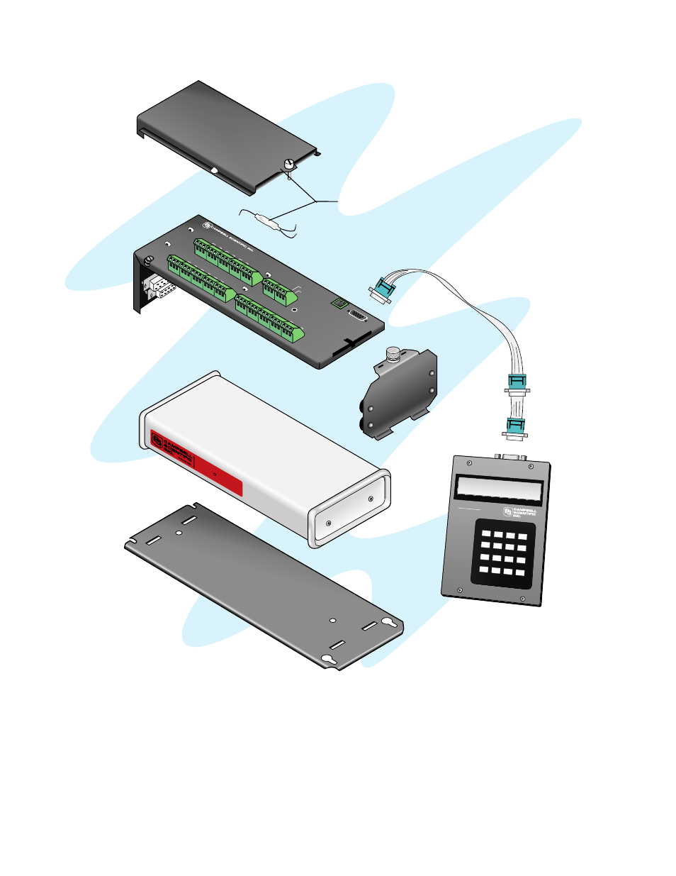 Cr10x overview ov-2 | Campbell Scientific CR10X Measurement and Control System User Manual | Page 14 / 362