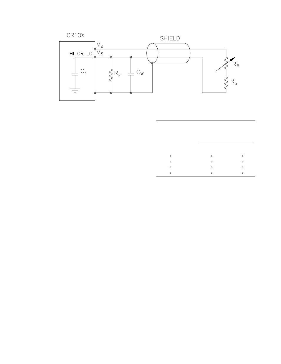 3 transients induced by switched excitation | Campbell Scientific CR10X Measurement and Control System User Manual | Page 199 / 362