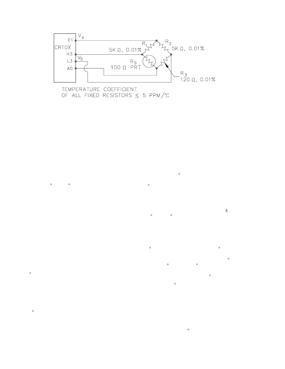 11 100 ohm prt in 4 wire full bridge | Campbell Scientific CR10X Measurement and Control System User Manual | Page 94 / 362