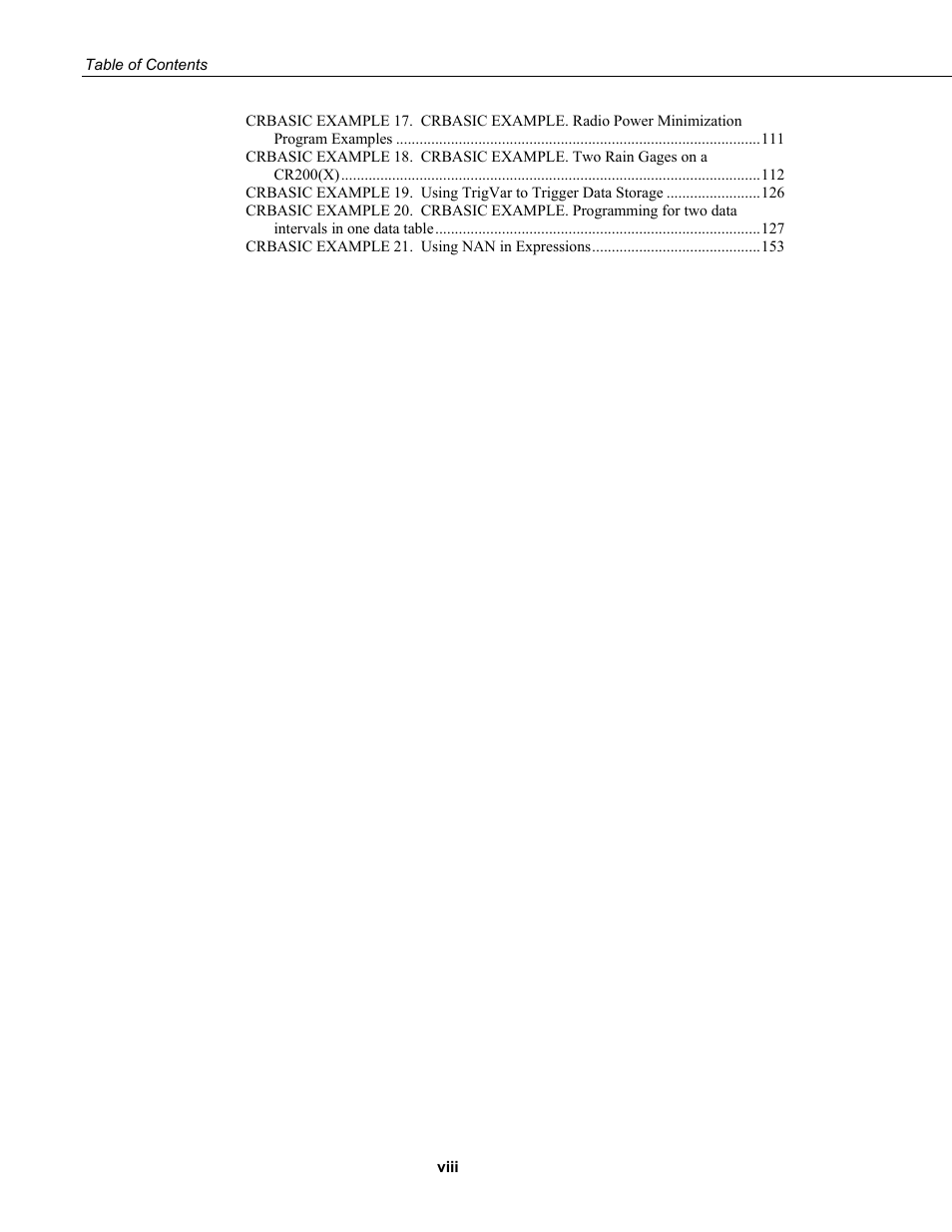 Campbell Scientific CR200/CR200X-series Dataloggers User Manual | Page 12 / 208