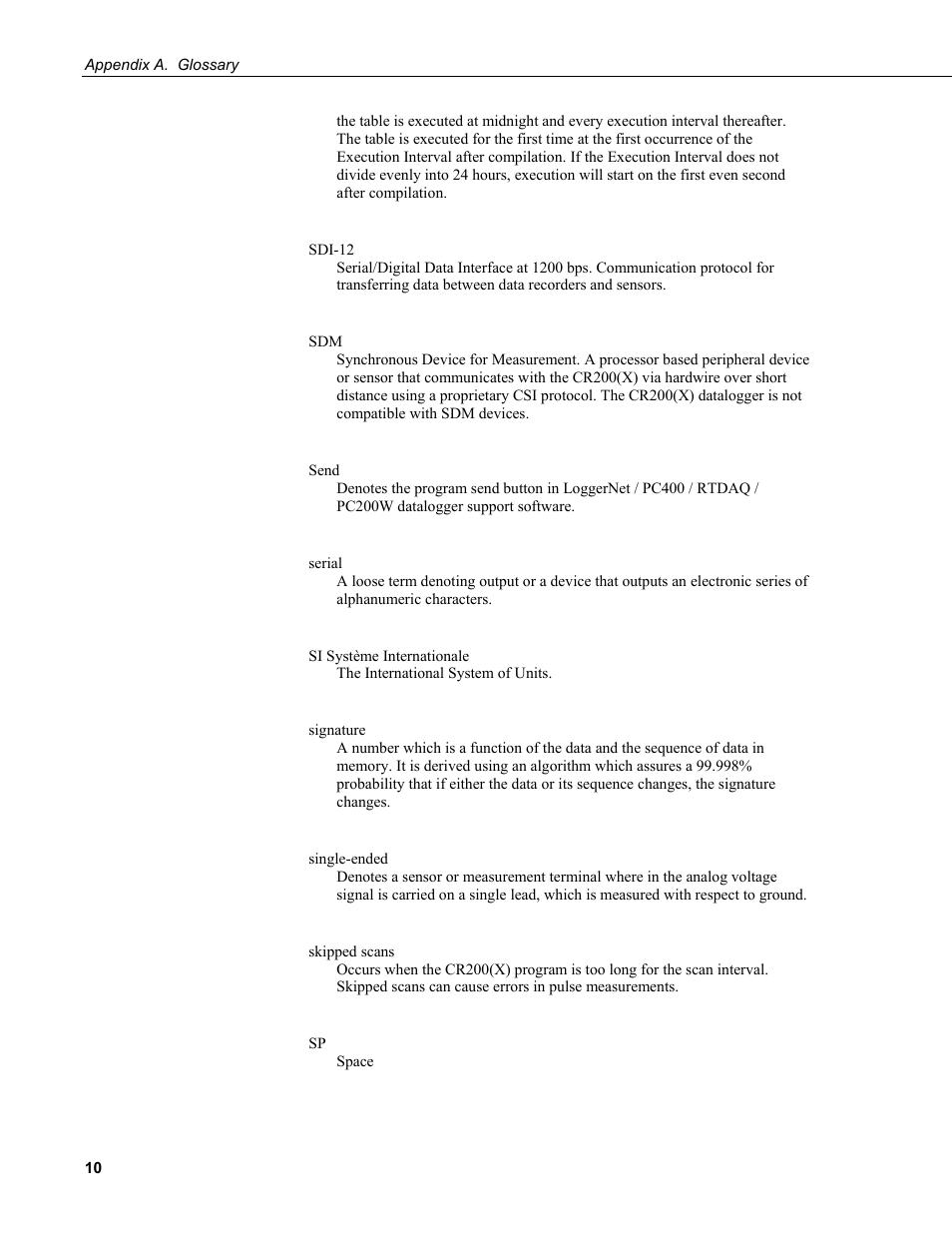 Campbell Scientific CR200/CR200X-series Dataloggers User Manual | Page 182 / 208