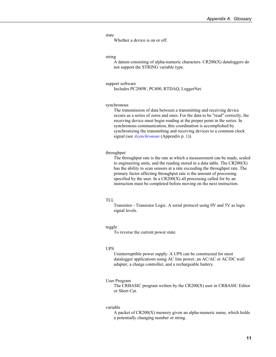 Campbell Scientific CR200/CR200X-series Dataloggers User Manual | Page 183 / 208