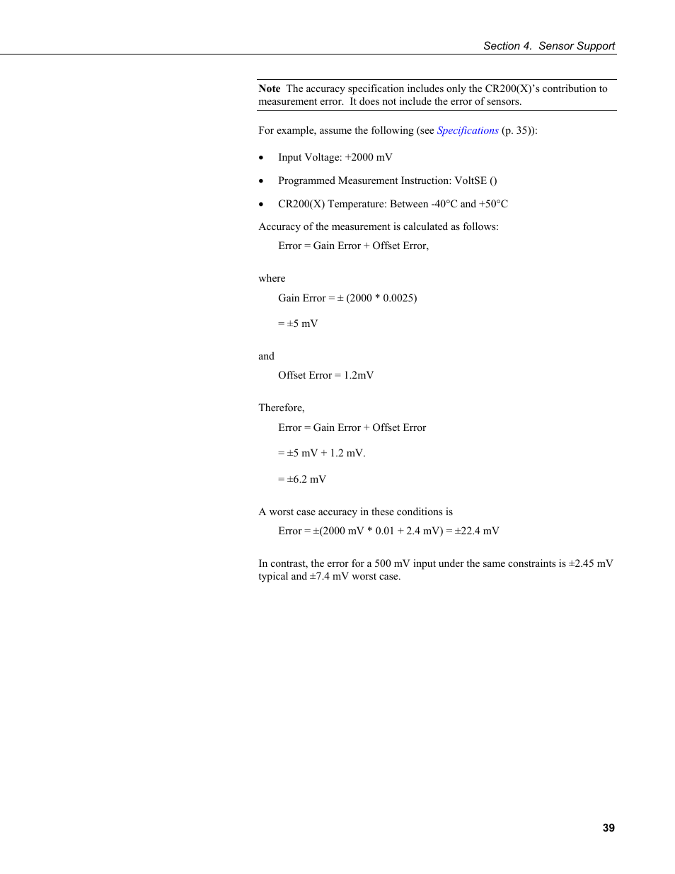 Campbell Scientific CR200/CR200X-series Dataloggers User Manual | Page 51 / 208