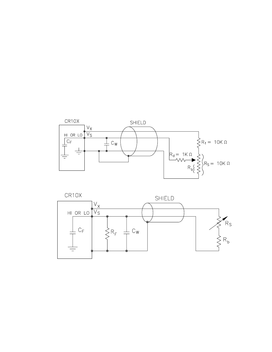 2 effect of lead length on signal rise time | Campbell Scientific CR23X Micrologger User Manual | Page 207 / 374