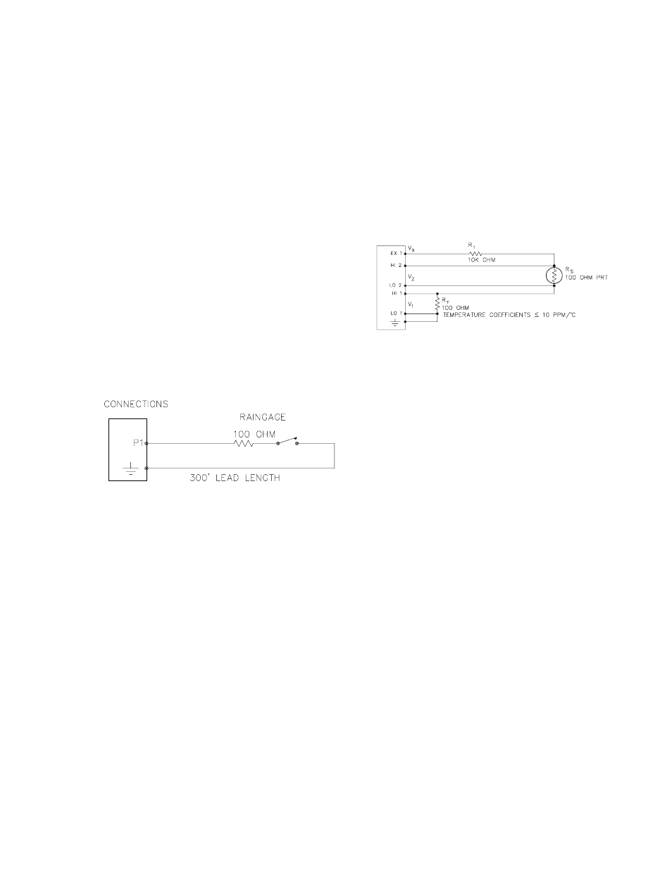 7 tipping bucket rain gauge with long leads, 8 100 ohm prt in 4 wire half bridge | Campbell Scientific CR23X Micrologger User Manual | Page 93 / 374