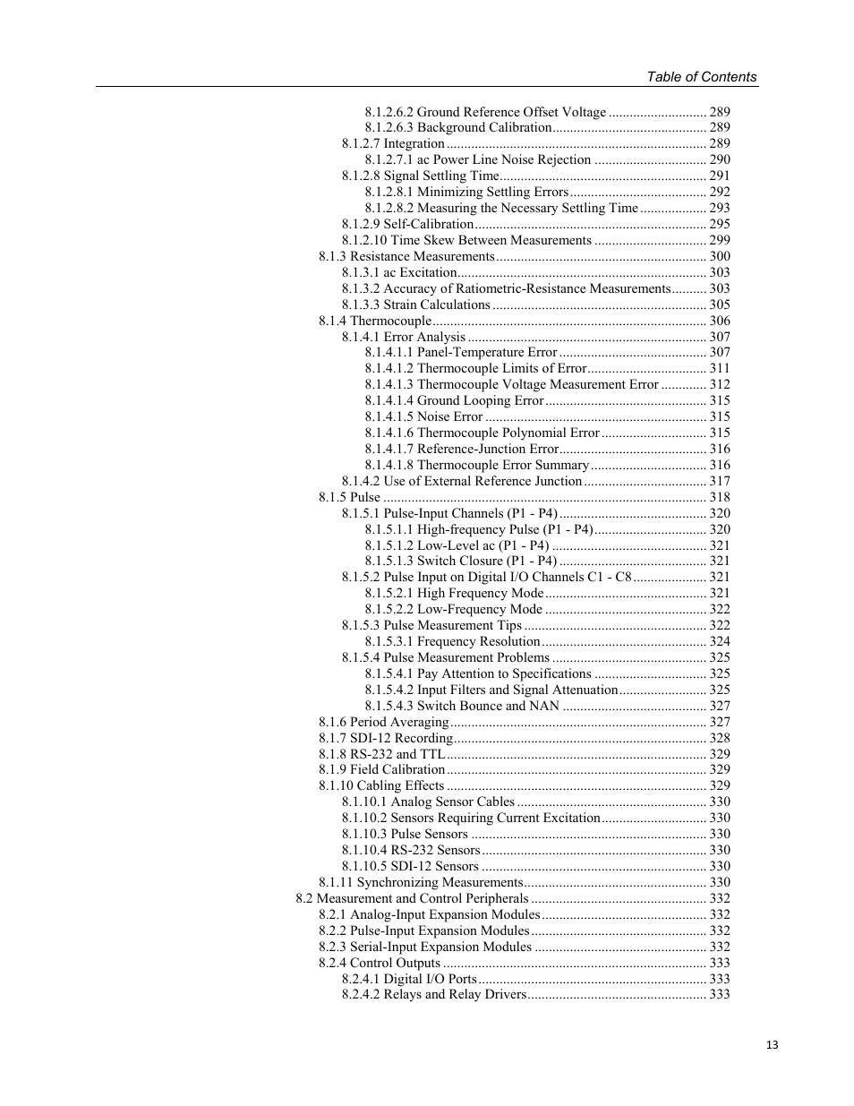 Campbell Scientific CR3000 Micrologger User Manual | Page 13 / 590