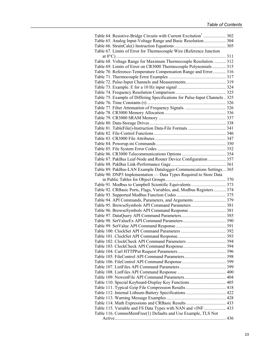 Campbell Scientific CR3000 Micrologger User Manual | Page 23 / 590
