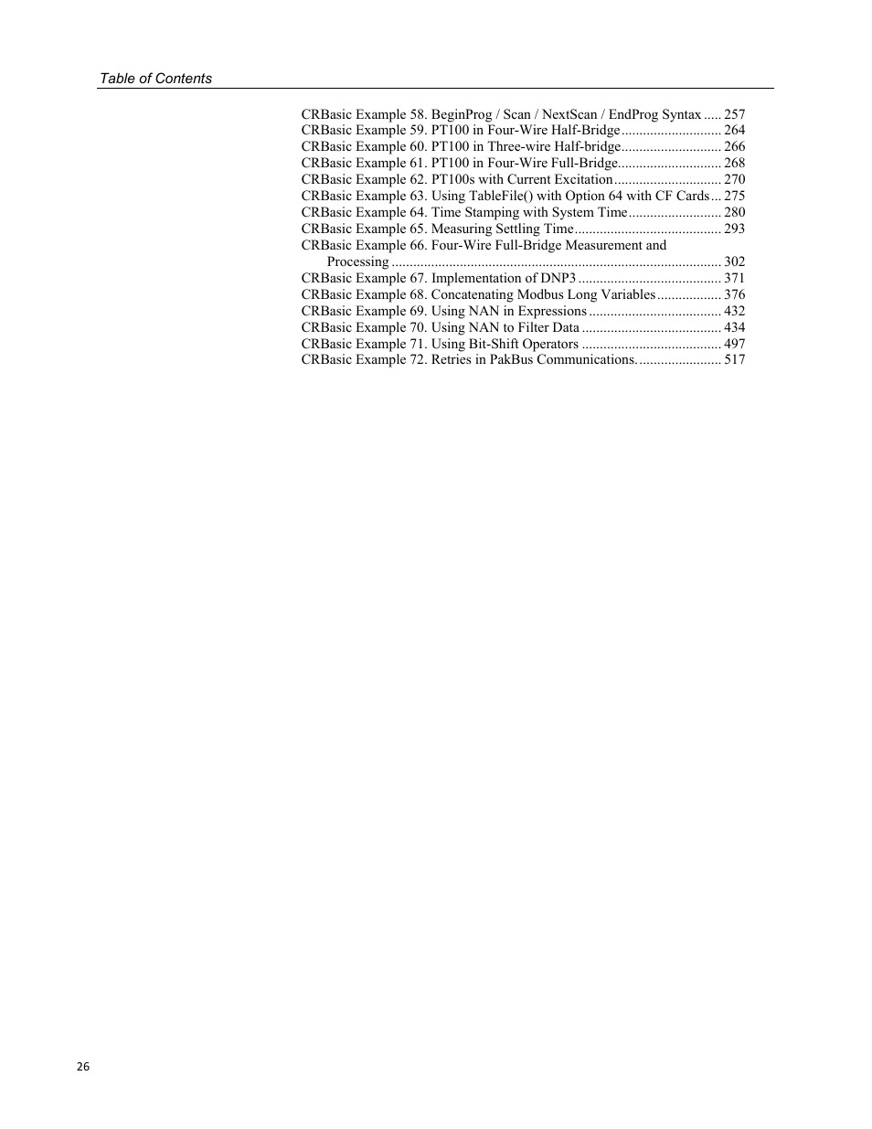 Campbell Scientific CR3000 Micrologger User Manual | Page 26 / 590