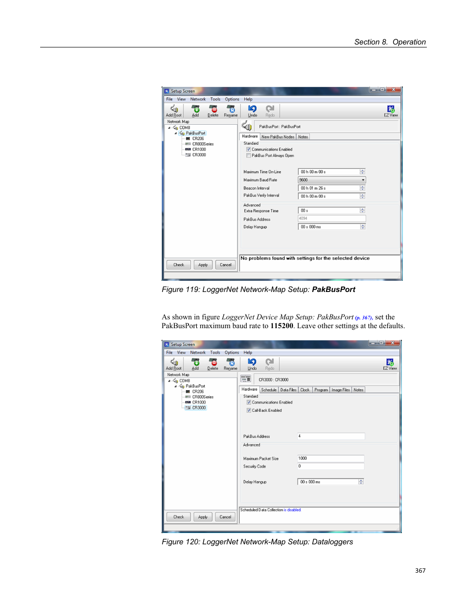 Campbell Scientific CR3000 Micrologger User Manual | Page 367 / 590