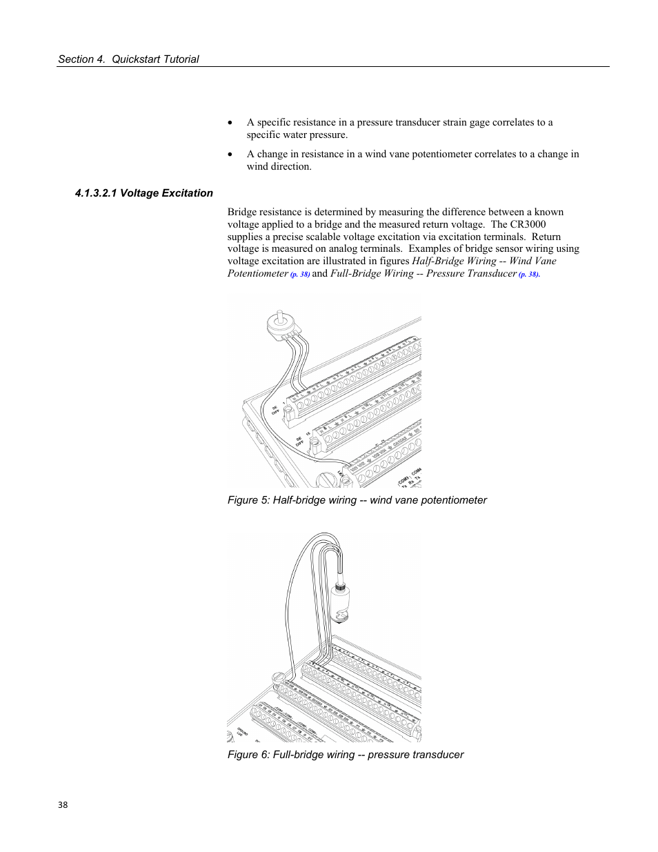 1 voltage excitation | Campbell Scientific CR3000 Micrologger User Manual | Page 38 / 590