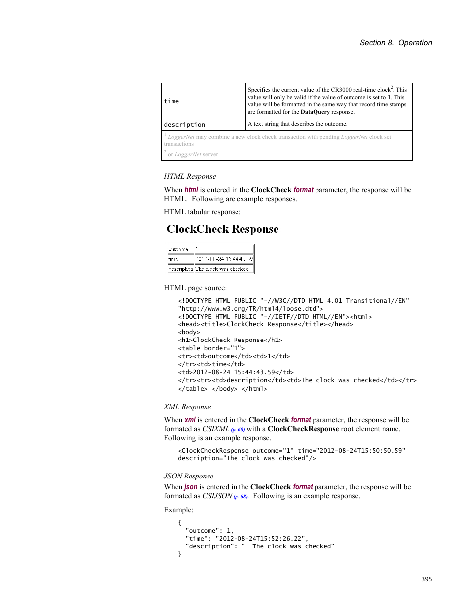 Campbell Scientific CR3000 Micrologger User Manual | Page 395 / 590