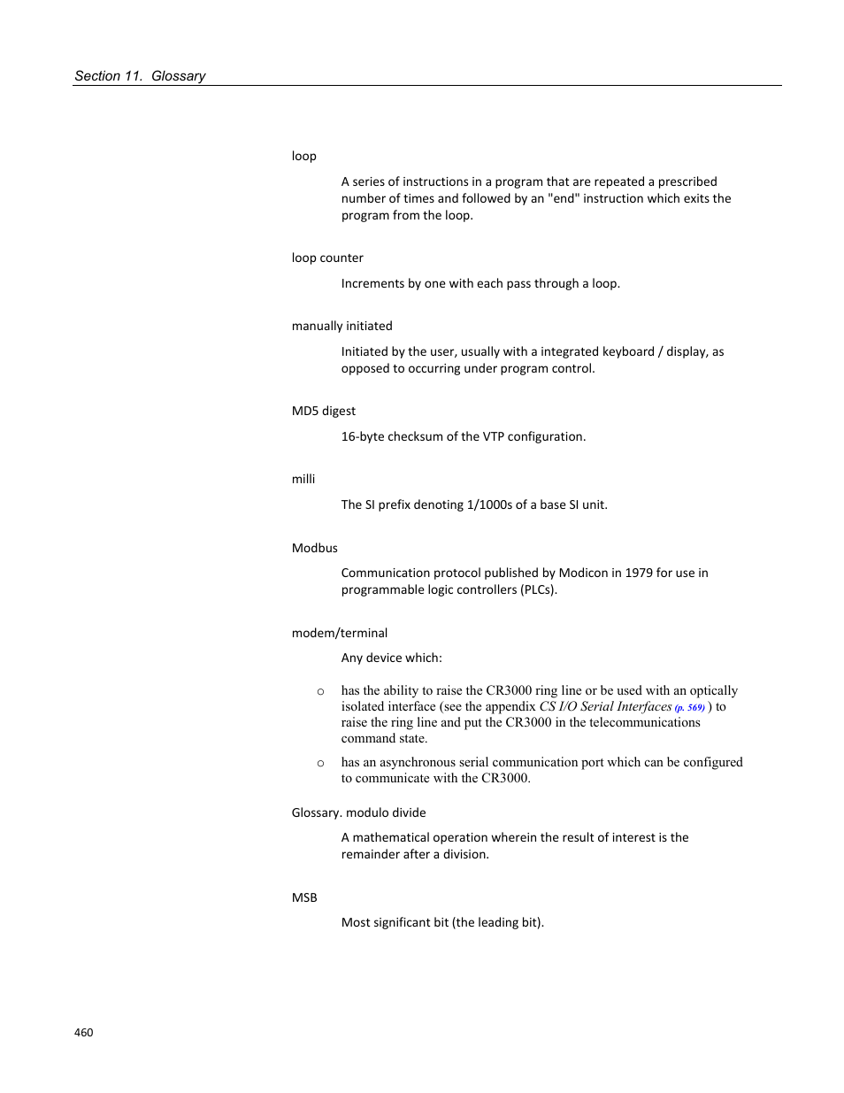 P. 460) | Campbell Scientific CR3000 Micrologger User Manual | Page 460 / 590