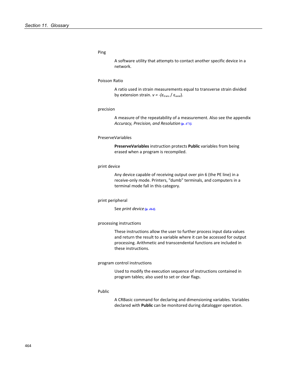 Campbell Scientific CR3000 Micrologger User Manual | Page 464 / 590