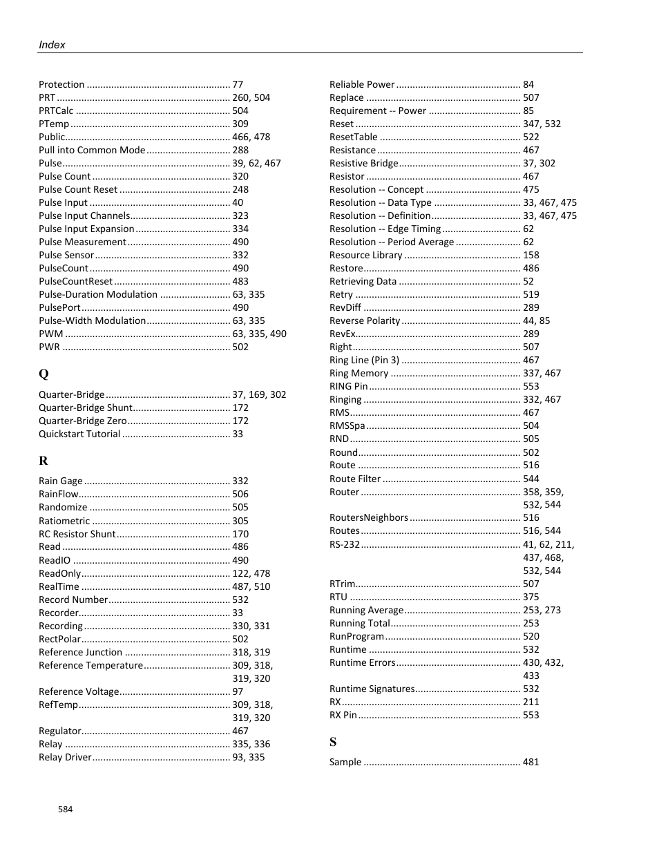 Campbell Scientific CR3000 Micrologger User Manual | Page 584 / 590