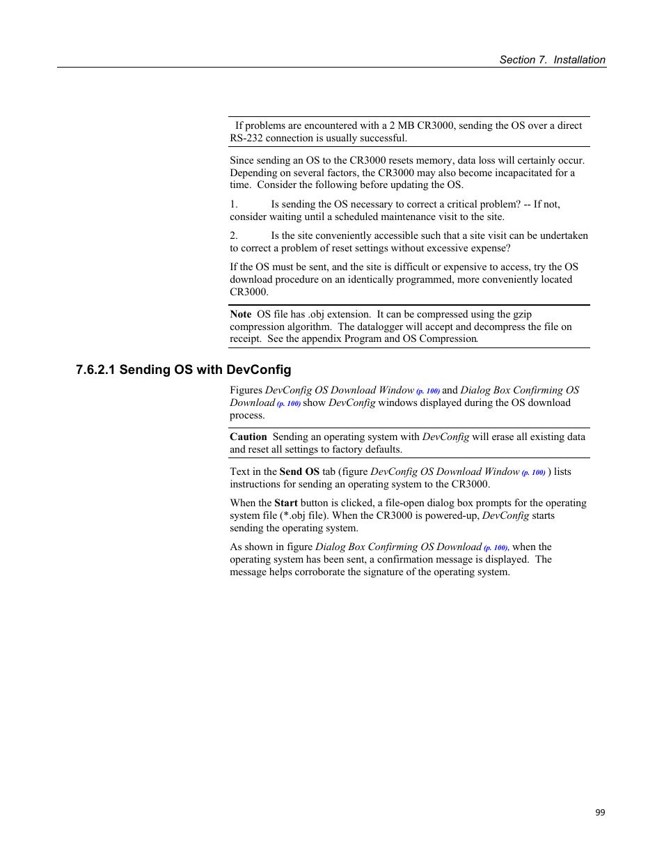 1 sending os with devconfig | Campbell Scientific CR3000 Micrologger User Manual | Page 99 / 590