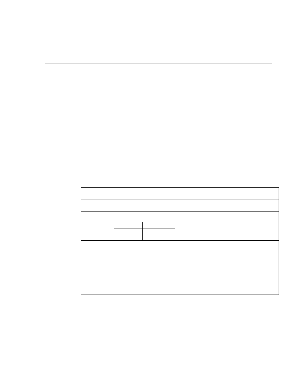1 data table declaration, Datatable (name, trigvar, size), Endtable | Campbell Scientific CR5000 Measurement and Control Module User Manual | Page 95 / 238