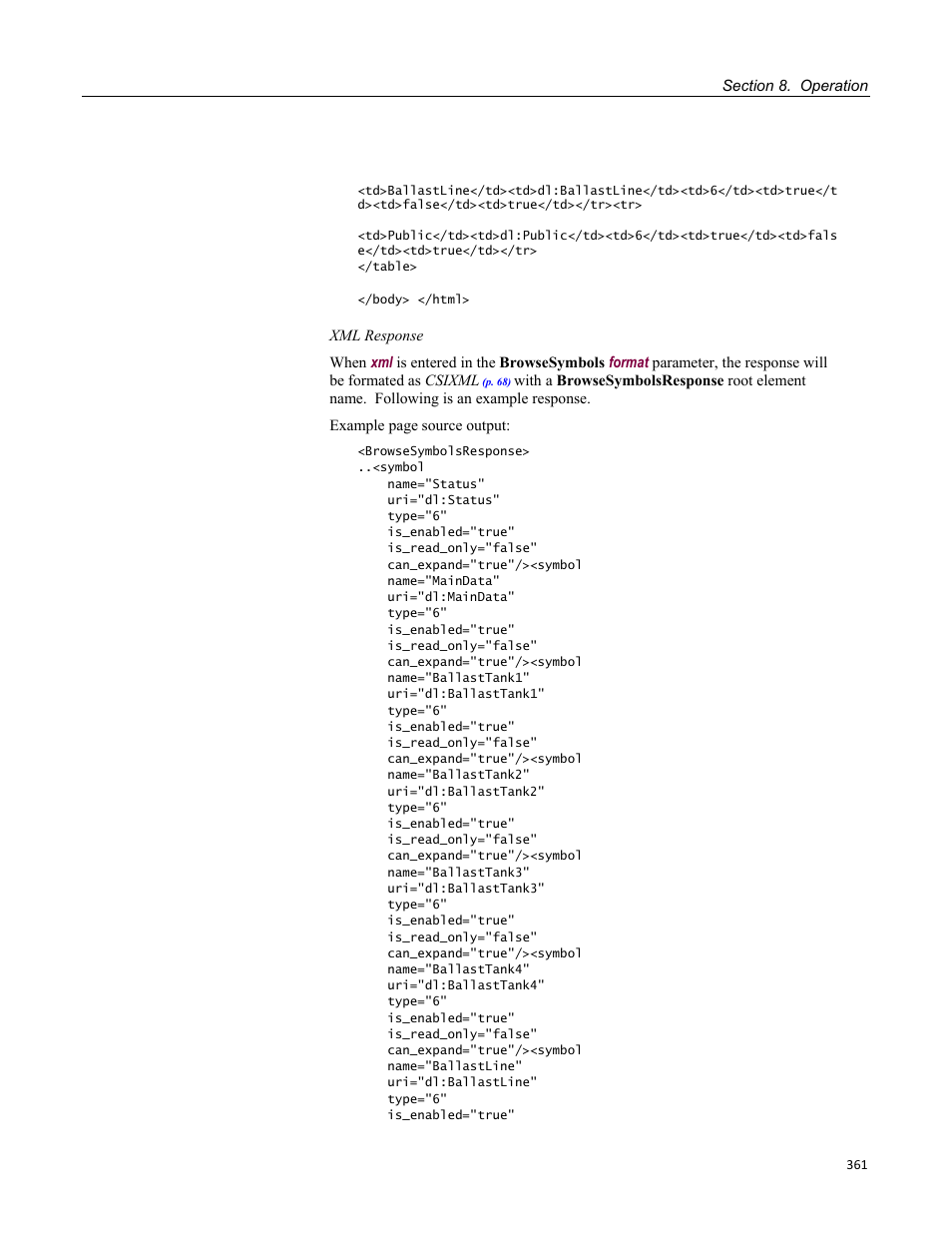 Registers | Campbell Scientific CR800 and CR850 Measurement and Control Systems User Manual | Page 361 / 566